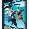 Cheap 🎁 Naruto Shippuden Sasuke VS Naruto Framed Poster 👏