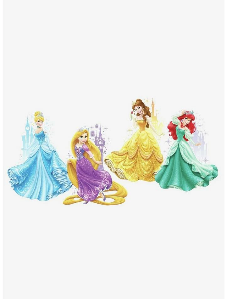 New 🔔 Disney Princesses & Castles Peel And Stick Giant Wall Decals 🔥 1 New 🔔 Disney Princesses & Castles Peel And Stick Giant Wall Decals 🔥