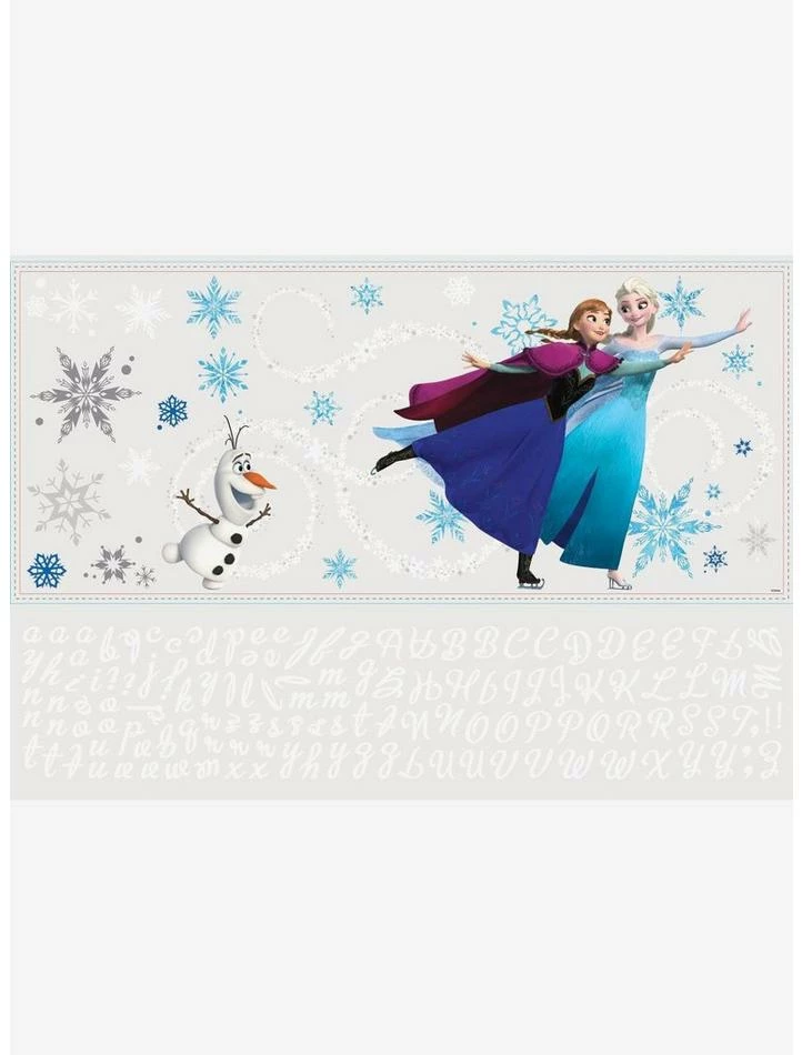 Flash Sale ๐ Disney Frozen Custom Headboard Featuring Elsa, Anna & Olaf Peel And Stick Giant Wall Decals ๐งจ 1 Flash Sale ๐ Disney Frozen Custom Headboard Featuring Elsa, Anna & Olaf Peel And Stick Giant Wall Decals ๐งจ