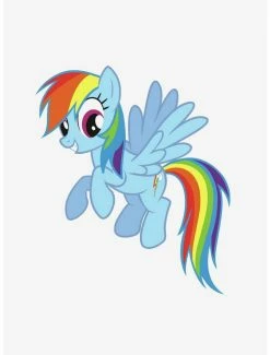 Cheapest ⌛ My Little Pony Rainbow Dash Peel And Stick Giant Wall Decals 😍