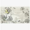 Flash Sale 🎁 Disney Fairies Tinker Bell Vintage Chair Rail Prepasted Mural 🥰
