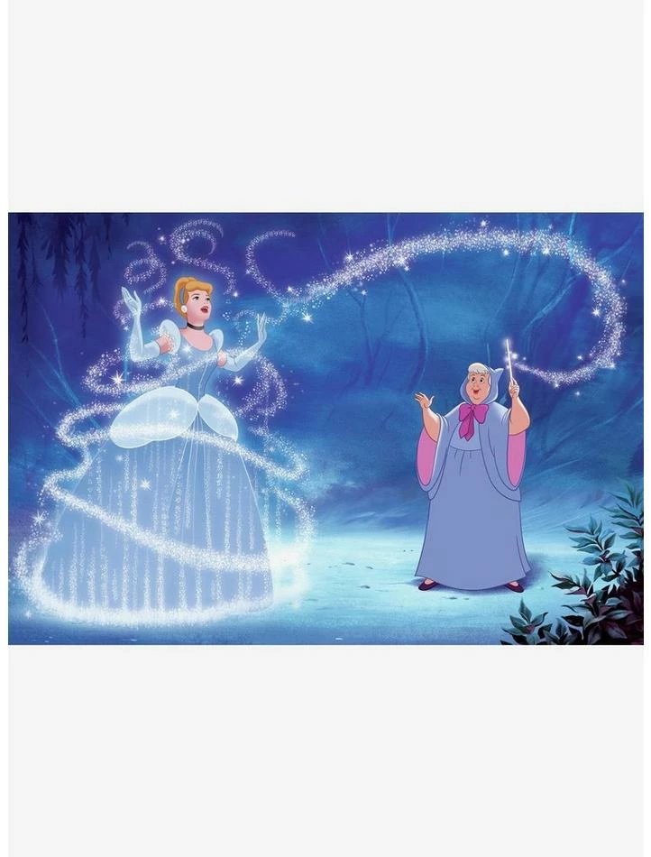 Flash Sale 🌟 Disney Princess Cinderella Magic Chair Rail Prepasted Mural 👍 1 Flash Sale 🌟 Disney Princess Cinderella Magic Chair Rail Prepasted Mural 👍