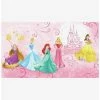 Budget ⌛ Disney Princess Enchanted Chair Rail Prepasted Mural 🔥