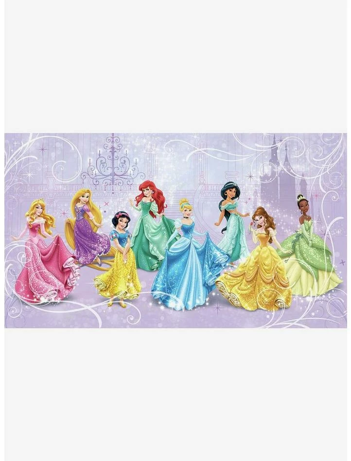 Promo 🌟 Disney Princesses Royal Debut Prepasted Mural ✨ 1 Promo 🌟 Disney Princesses Royal Debut Prepasted Mural ✨
