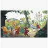 Brand new 🛒 Disney Princess Snow White 'Happily Ever After' Chair Rail Prepasted Mural ✨