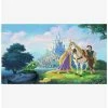 Top 10 👍 Disney Princess Tangled Chair Rail Prepasted Mural 💯