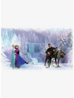 Best reviews of 😍 Disney Frozen Chair Rail Prepasted Mural 🌟