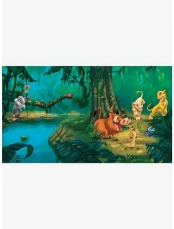 Brand new 💯 Disney The Lion King Chair Rail Prepasted Mural 🔔