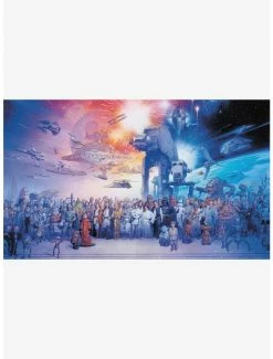 Cheap 👍 Star Wars Saga Chair Rail Prepasted Mural 🎉