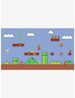 Best reviews of ✨ Super Mario Retro Chair Rail Prepasted Mural 🎁
