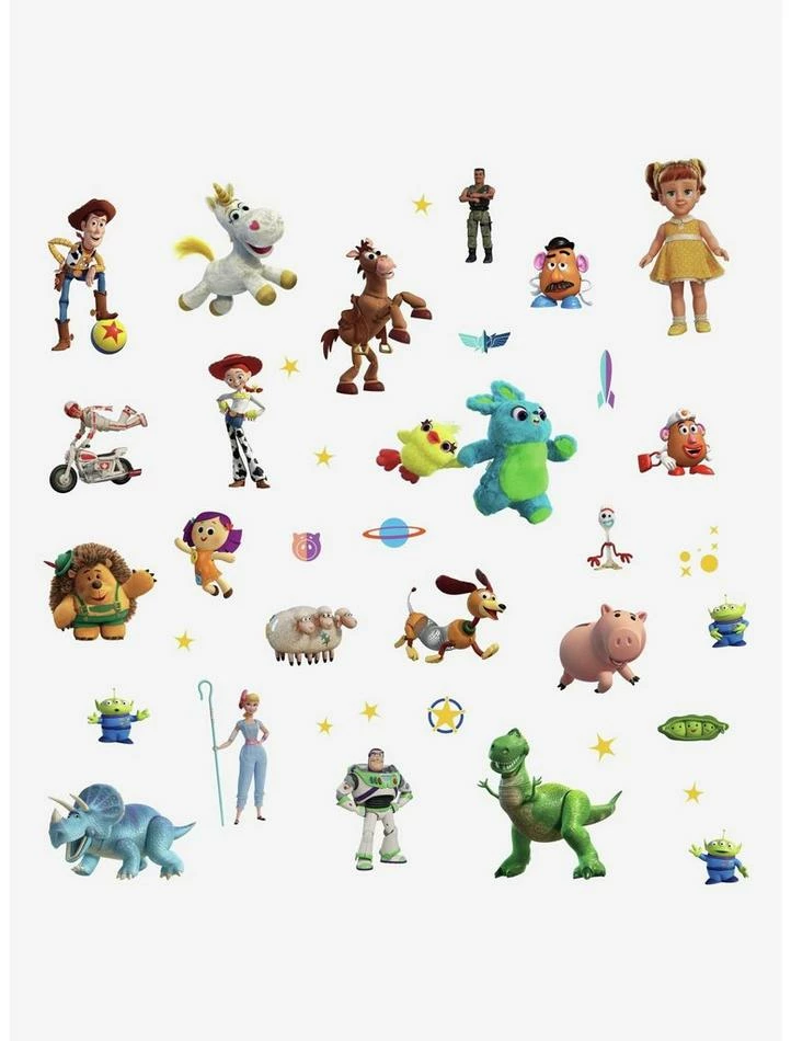 Cheap ๐ Disney Pixar Toy Story 4 Peel And Stick Wall Decals ๐ 1 Cheap ๐ Disney Pixar Toy Story 4 Peel And Stick Wall Decals ๐