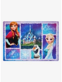 Brand new 👍 Disney Frozen Rug Anna Olaf & Elsa Rug 🔔