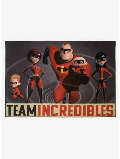 Budget 👍 Disney Pixar Team Incredibles Rug 💯