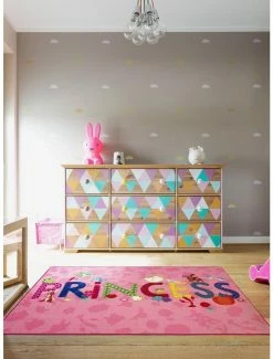 Promo 🔔 Disney Princess Icons Rug ✨ -Furniture Outlet Store 12430157 av1