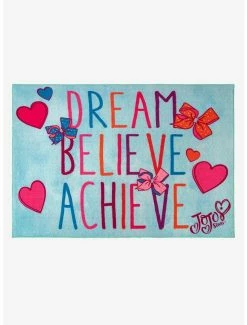 Best Sale ✨ Jo Jo Siwa Dream Believe Achieve Rug 🎉