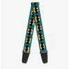 Wholesale 🥰 DC Comics Guitar Strap Batman Bat Signal 😍
