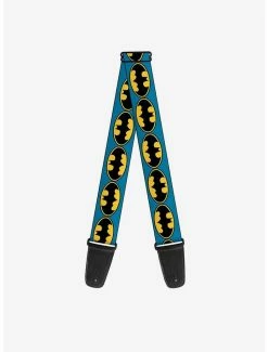 Wholesale 🥰 DC Comics Guitar Strap Batman Bat Signal 😍