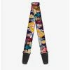 Best Sale ✨ Disney Princesses Poses Castles Guitar Strap 🧨