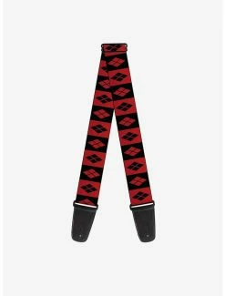 Best deal 🤩 DC Comics Harley Quinn Diamond Guitar Strap ✔️