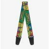 Top 10 🎁 Teenage Mutant Ninja Turtles Group Pose Guitar Strap 💯