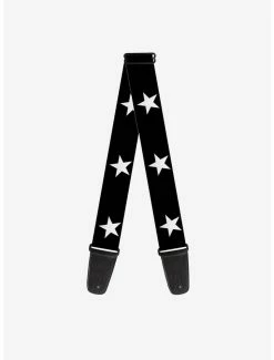 Hot Sale 😍 Guitar Strap Star Black White 🌟