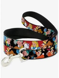 Best Pirce ❤️ Disney Alice in Wonderland Mad Hatters Tea Party Poses 🐶 Dog Leash 6 Ft 🛒
