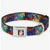 Budget 🔔 Disney Beauty the Beast 🐕 Dog Collar Seatbelt Buckle Stained Glass Scenes 🎁