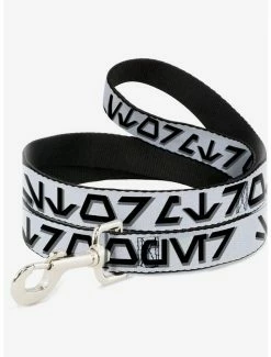 Top 10 ๐งจ Star Wars Aurebesh Stormtrooper White Gray Black ๐ถ Dog Leash 6 Ft โค๏ธ
