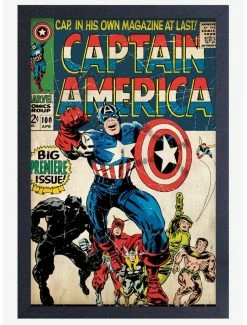 Budget ✨ Marvel Captain America #100 Poster 👏