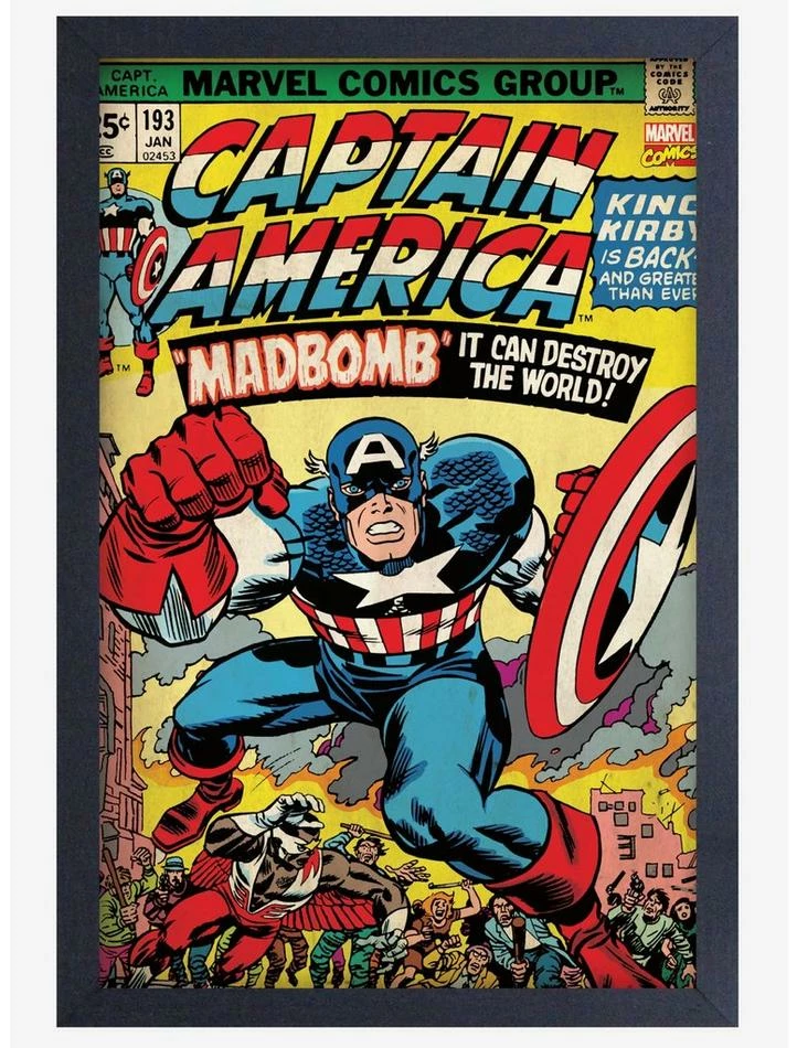 Promo โจ Marvel Captain America #193 Poster ๐ 1 Promo โจ Marvel Captain America #193 Poster ๐