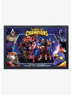 Discount 👍 Marvel Contest Of Champions Choose Team Poster 🧨