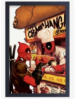 Buy 🌟 Marvel Deadpool Chimichanga Poster ❤️