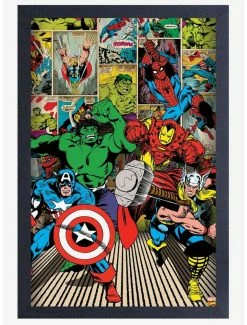 Discount 💯 Marvel Panel Collage Poster 🥰