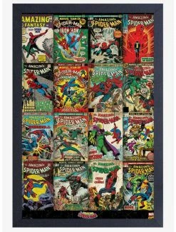 Discount 🌟 Marvel SpiderMan Cover Poster 💯