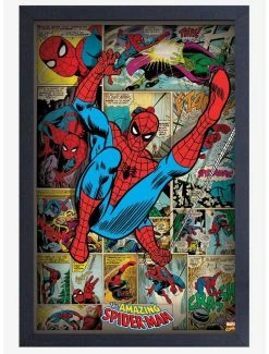 Deals ✨ Marvel Spiderman Panels Poster 😀