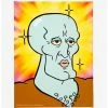 Coupon 🛒 SpongeBob SquarePants Handsome Squidward Mini Canvas Art 👏
