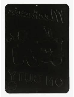 Brand new ✨ Tow Mater "Mechanic on Duty" Embossed Sign ✨ -Furniture Outlet Store 12677584 av1