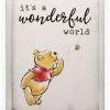 Buy 💯 Disney Winnie the Pooh Rustic Wood Framed Wall Decor 🧨