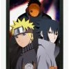 Budget 👍 Naruto Shippuden Tobi Mask Framed Poster 😍
