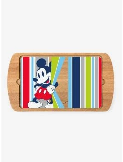 Buy 🧨 Disney Mickey Mouse Billboard GlassTop Serving Tray 🎁
