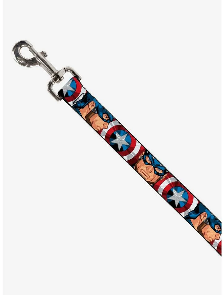 Buy ✔️ Marvel Captain America Face Turns Shield Close Up 🐶 Dog Leash 🥰 2 Buy ✔️ Marvel Captain America Face Turns Shield Close Up 🐶 Dog Leash 🥰 - Image 2