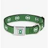 Budget 👏 DC Comics Green Lantern Logo 🐶 Dog Collar Seatbelt Buckle 🧨