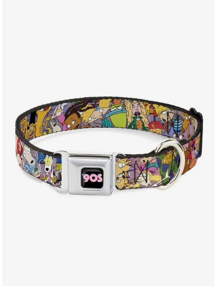 Top 10 ๐ Nickelodeon 90's Rewind Character Mash Up Collage ๐ถ Dog Collar Seatbelt Buckle ๐งจ 1 Top 10 ๐ Nickelodeon 90's Rewind Character Mash Up Collage ๐ถ Dog Collar Seatbelt Buckle ๐งจ