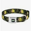 Coupon 😍 Primitive SpongeBob Pose 🐕 Dog Collar Seatbelt Buckle ✔️