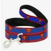 Discount 🎁 DC Comics Superman Shield Logo 🦮 Dog Leash 🧨