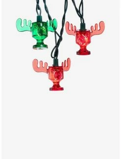 Wholesale 🔥 National Lampoon'S 🔔 Christmas Vacation Red And Green Wally World Moose Mug Light Set 😀