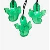 Outlet ⭐ Cactus With Green Led Light Set 🔔