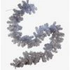 Best deal 🤩 Pre-Lit Silver Point Pine Garland 🌟