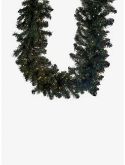 Flash Sale 🛒 Pre-Lit Vanderbilt 9 Foot X 14 Inch Garland 😀