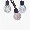 Best reviews of 👏 Silver Tinsel 10-Light Color-Changing Led Ball Light Set ✨